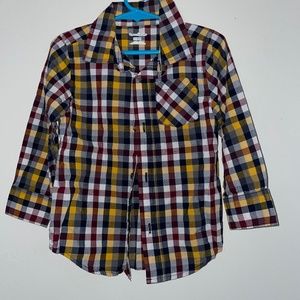 Burgundy, Yellow, White and Navy Blue 3T